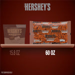 Hershey's Nuggets Milk Chocolate, Toffee and Almonds Candy Bulk Bag, 60 oz (HEC01685)