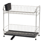 Iris Stainless Steel Dish Rack, Black (586694)