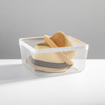 mDesign Steel Organizer, Matte White (25952)