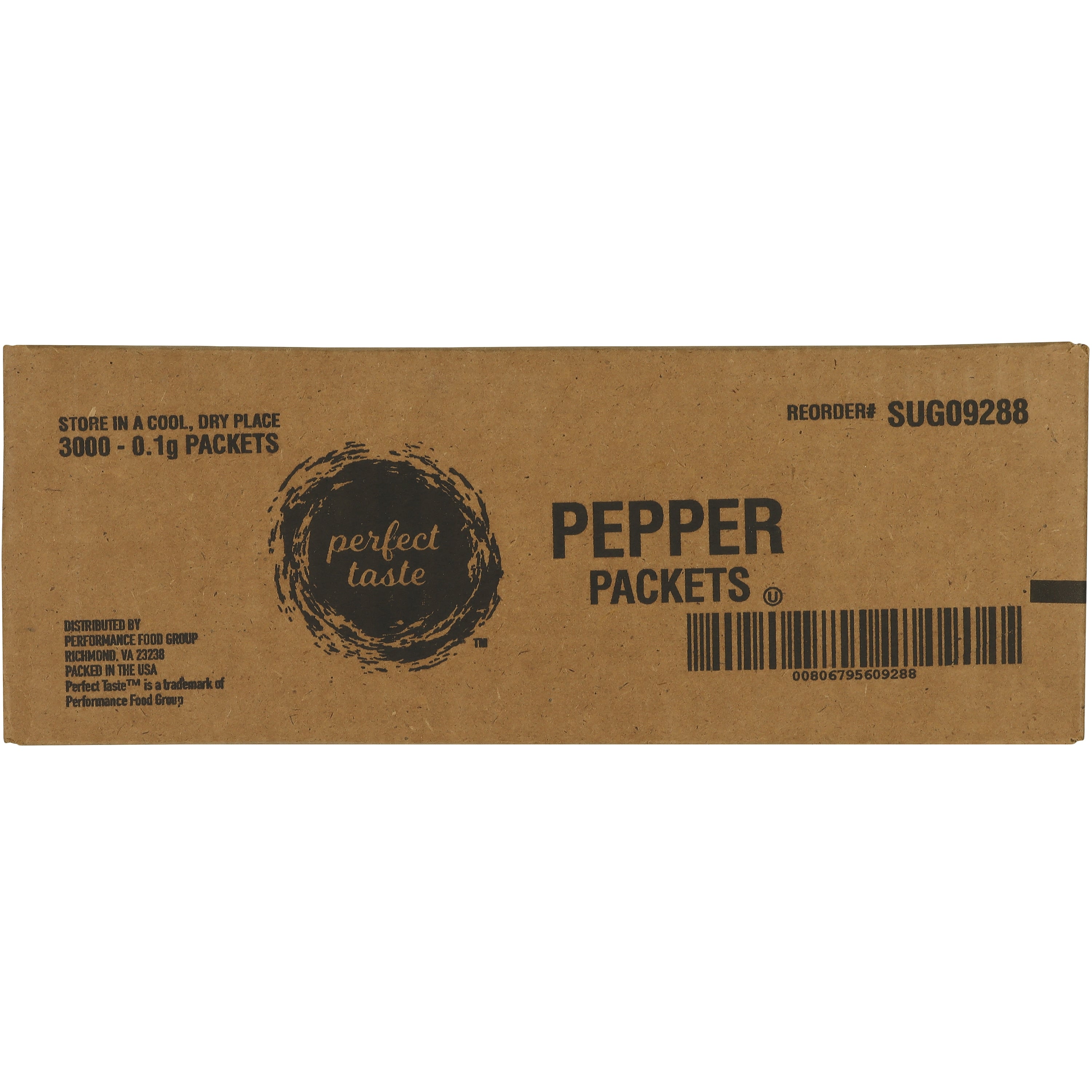 Perfect Taste Single Serve Pepper, 3000/Pack (38175)