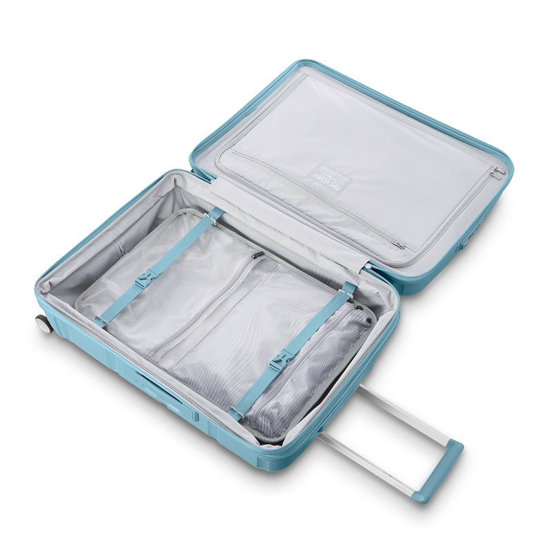 Samsonite Outline Pro 12.5" Hardside Suitcase, 4-Wheeled Spinner, Vintage Blue (137395-9173)