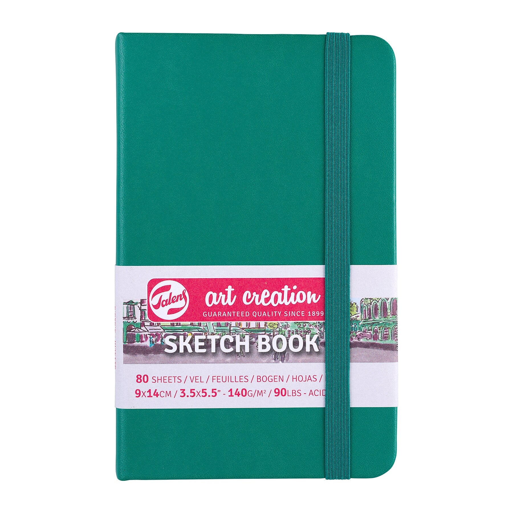 Talens Art Creation 3.5" x 5.5" Sketch Book, 80 Sheets/Book, 5/Bundle (TLN9314331M-5)