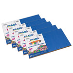 Prang 12" x 18" Construction Paper, Assorted Colors, 50 Sheets/Pack, 5 Packs/Bundle (PAC6507-5)