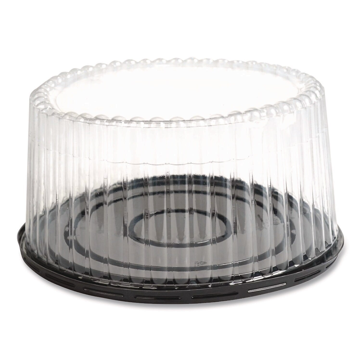 Plastifar 8" Cake Container, 9.7" x 5", 100/Carton (18361)
