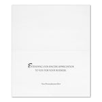 "All About You" Thank You Card w/ Unlined White Envelope, 50/BX