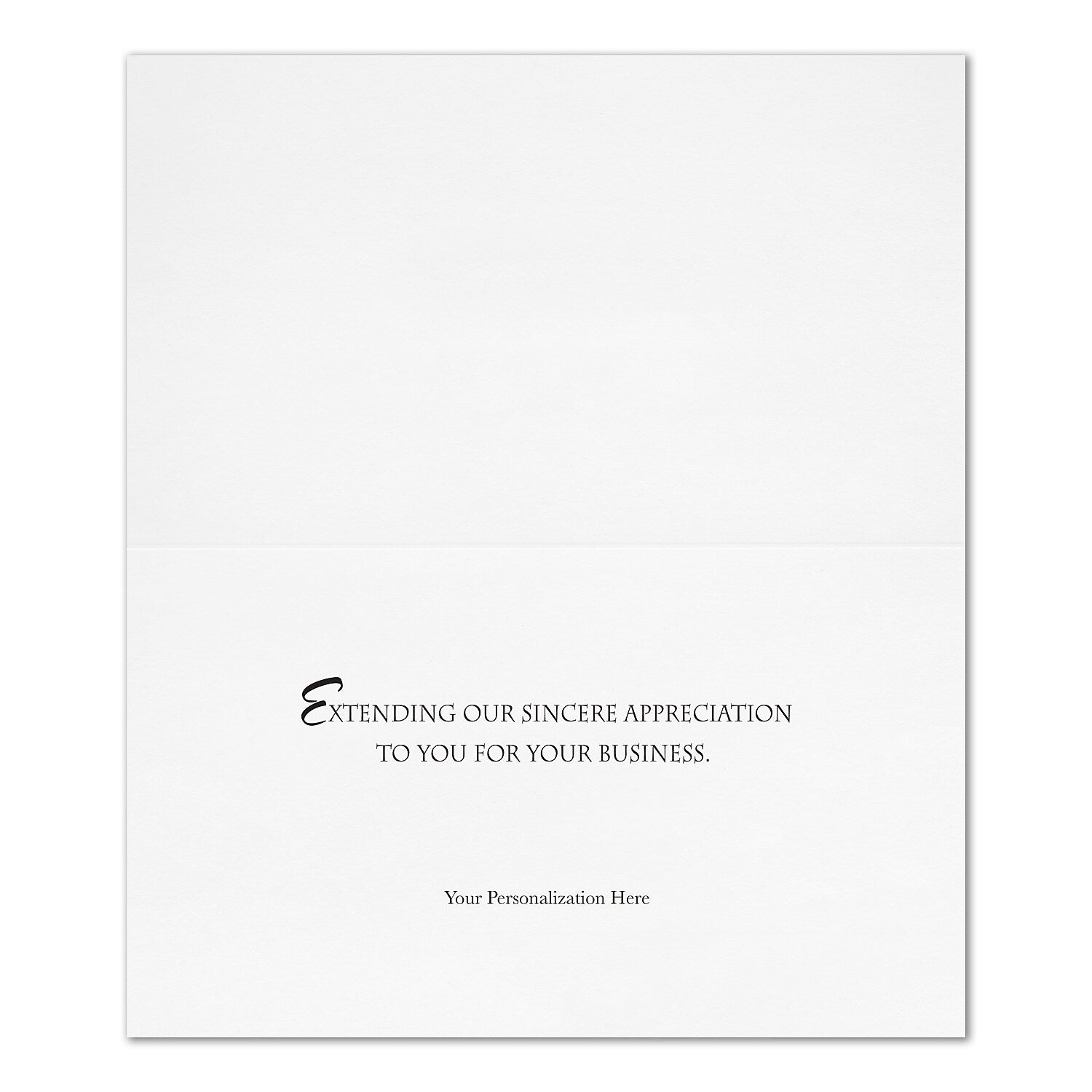 "All About You" Thank You Card w/ Unlined White Envelope, 50/BX