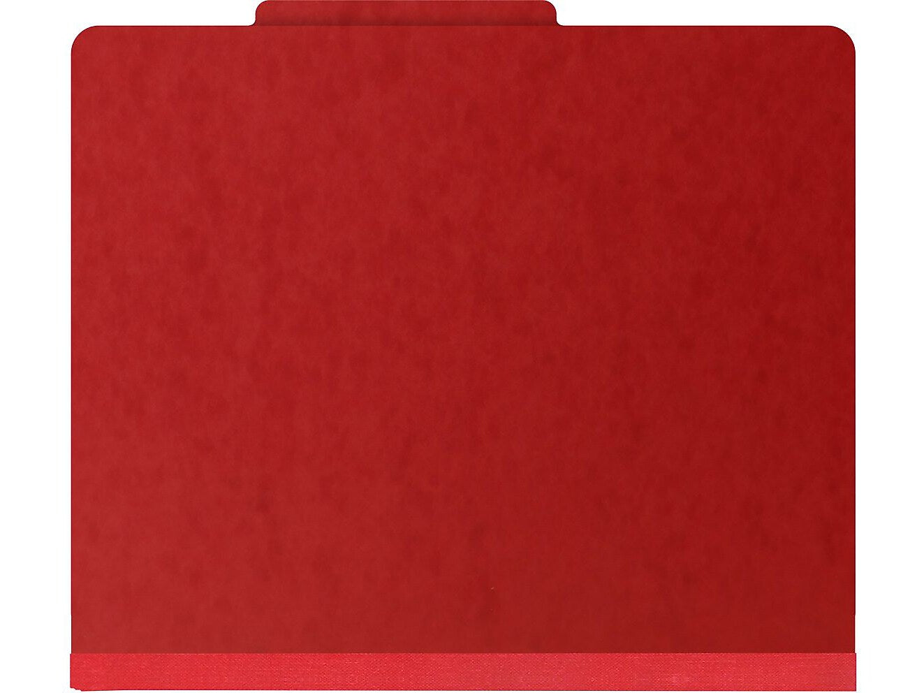Medical Arts Press Pressboard Classification Folder, 2 Dividers, 2" Expansion, Letter Size, Deep Red, 10/Box (DV-T42-26-3DRD)