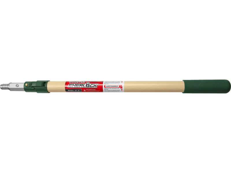 Wooster Brush Sherlock Extension Pole, 2'-4'L, 6/Box (00R0540000)