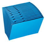 Pendaflex Standard Reinforced Expanding Wallet, Letter, Blue (17A-BLU)