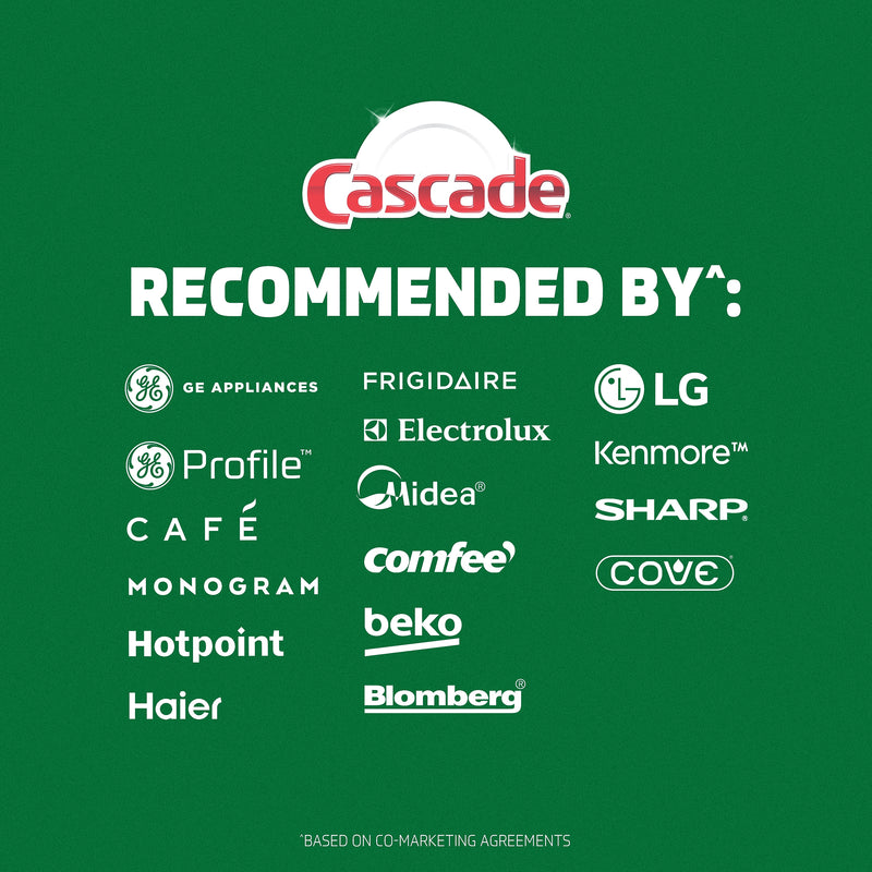 Cascade Complete Dishwashing Detergent Gel, Fresh Scent, 120 oz., 4/Carton (53987)