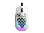 SteelSeries AEROX 3 Ergonomic Optical USB Gaming Mouse, Matte White (62603)