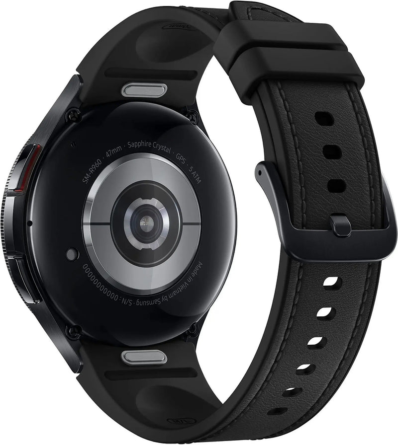Samsung Galaxy Watch6 Classic Smart Watch, 47mm, Black (SM-R960NZKAXAA)