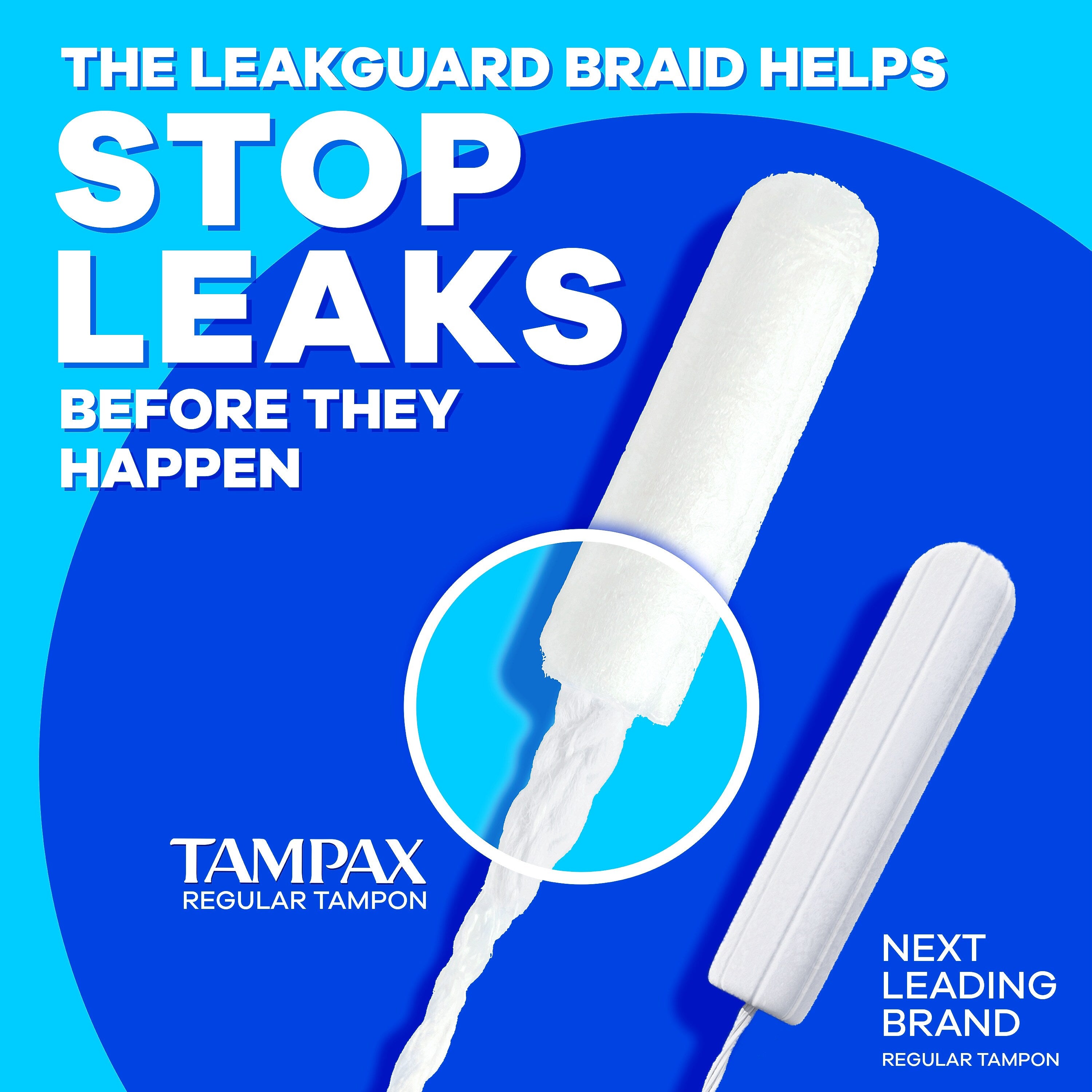Tampax Pearl Tampons Variety Pack, Plastic Applicator, 47/Pack (71447)