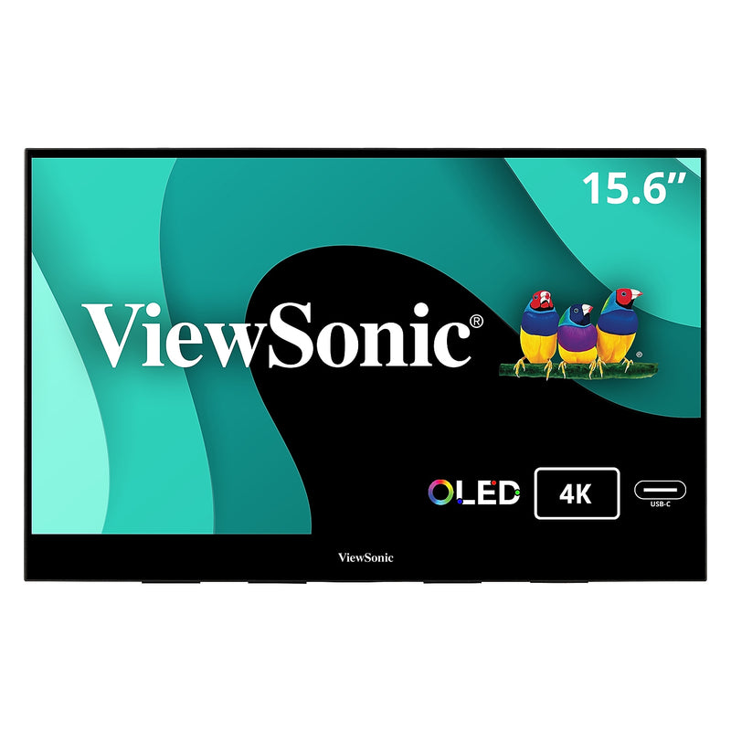 ViewSonic 15.6" 4K Ultra HD 60Hz LED Monitor, Black (VX1655-4K-OLED)