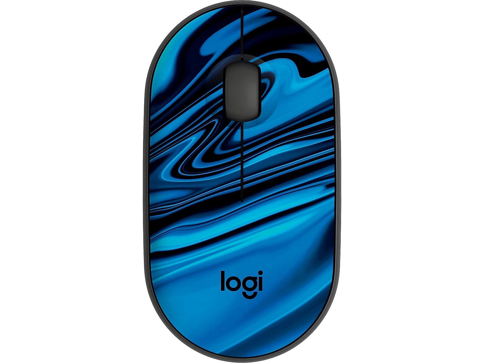 Logitech M340 Wireless Ergonomic Ambidextrous Optical USB Mouse, Blue Galaxy (910-007282)