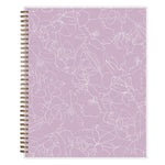2026 Blue Sky Green Earth Freya Lilac 8.5" x 11" Calendar Year Weekly & Monthly Planner, Plastic Cover (153757)