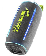 Worryfree Gadgets WP64 Wireless Bluetooth Portable Speaker, Waterproof, Gray (WP64-GRY)