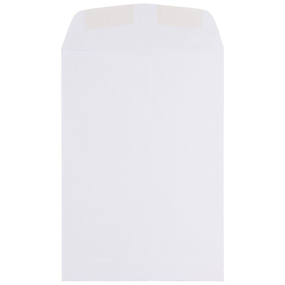 JAM Paper Catalog Envelope 7" x 10" ,White, 100/Pack (1623194d)