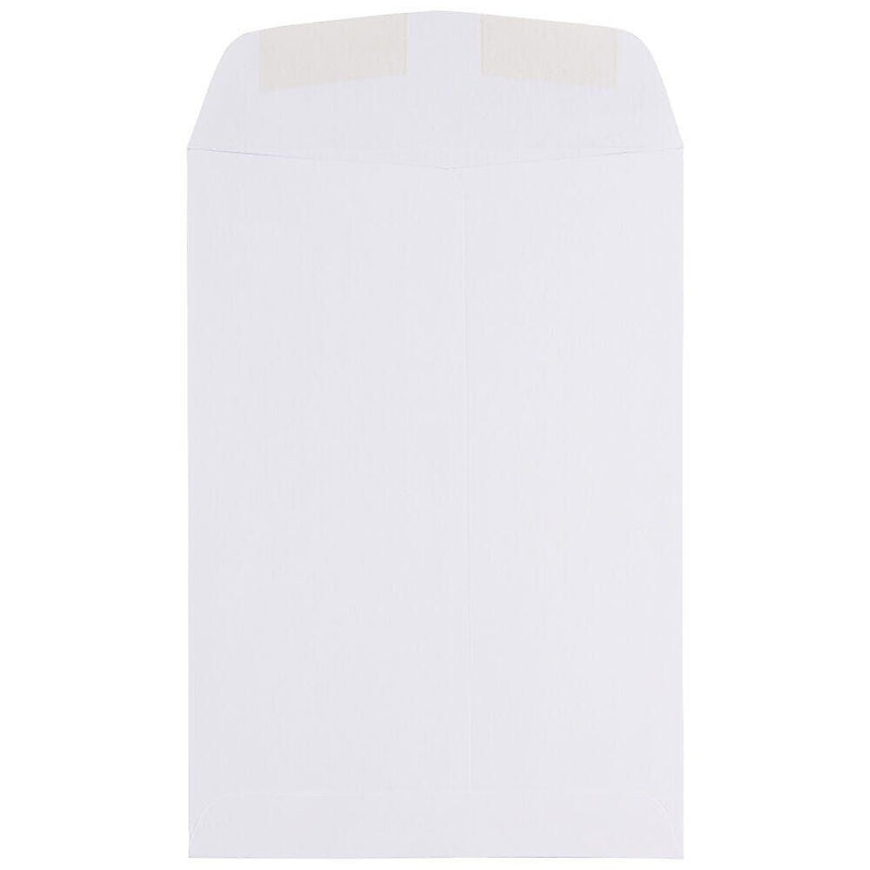 JAM Paper Catalog Envelope 7" x 10" ,White, 100/Pack (1623194d)