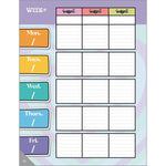 Carson Dellosa Education Retro Remix Undated Lesson Planner, 8" x 11", 128 Pages (CD-105055)