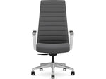 HON Cofi Fabric Swivel Executive Chair, Graphite/Polished Aluminum (HCFEU.W0.STC.P.H.UR93.CHSTC09.PA)