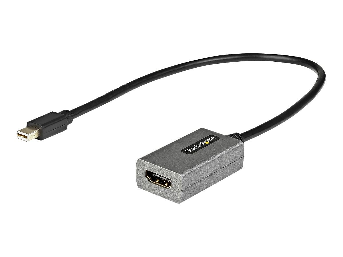 StarTech 1' Mini DisplayPort to Display Port Audio/Video Monitor Cable, Black (MDP2HDEC)