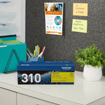 Brother TN-310 Yellow Standard Yield Toner Cartridge   (TN310Y)