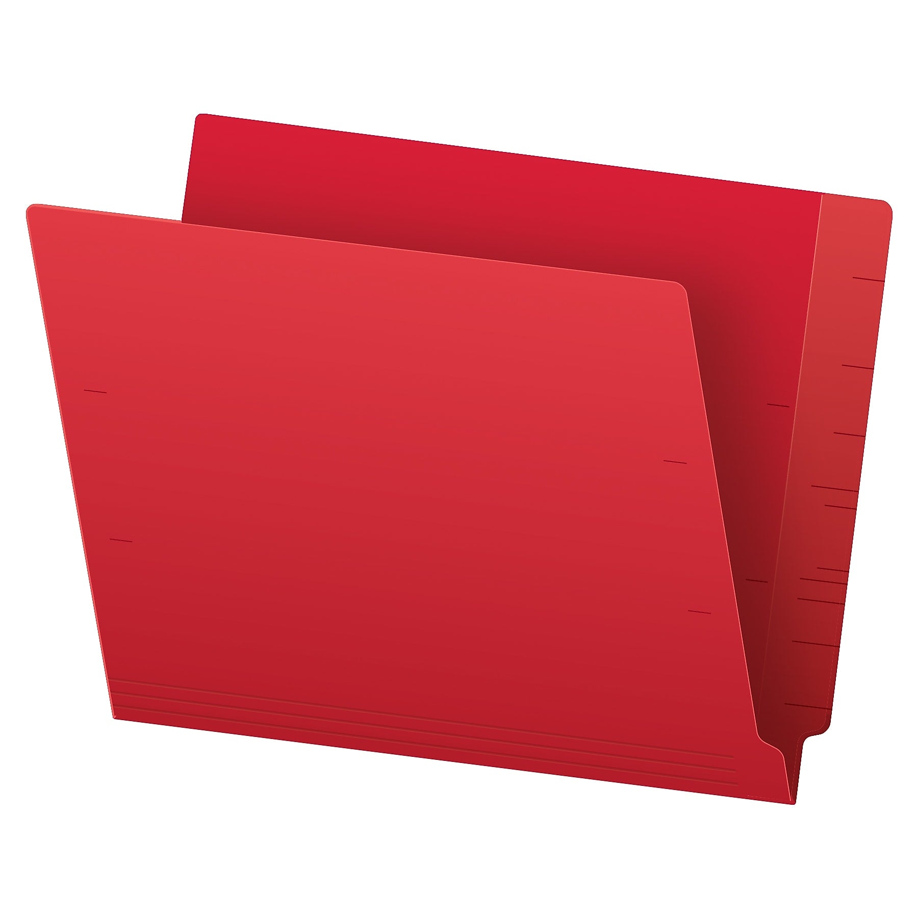 Pendaflex Heavy Duty End Tab File Folder, Straight Cut, Letter Size, Red, 100/Box (H110DR)