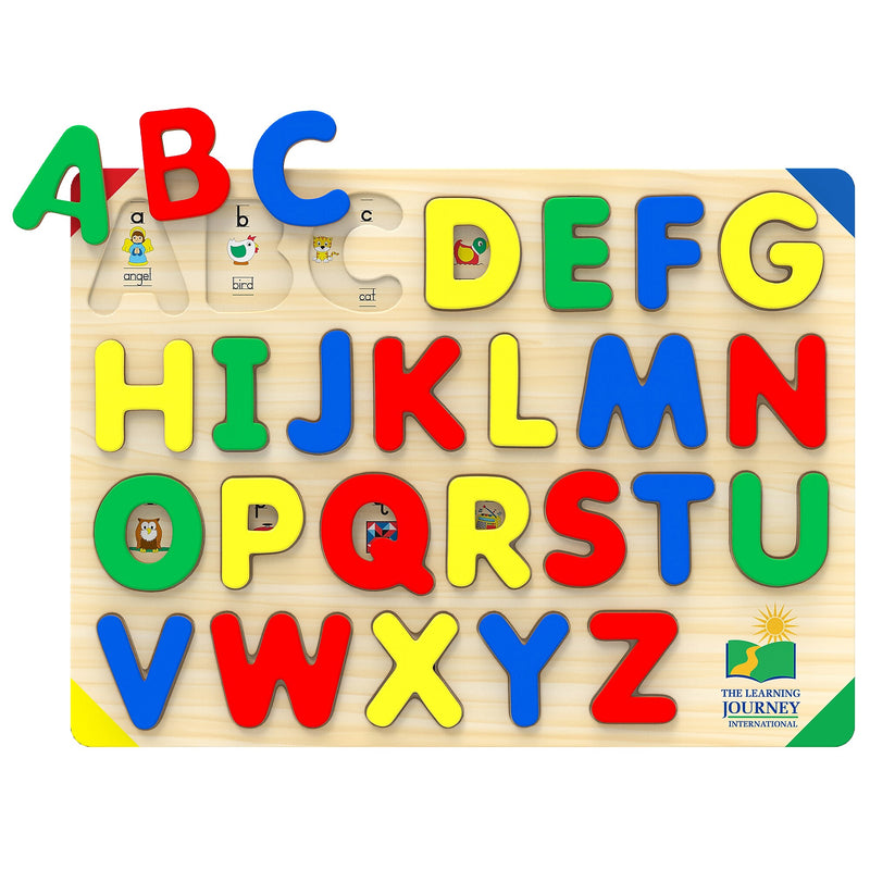 The Learning Journey International 26-Piece Lift & Learn ABC Puzzle (LJI285138)