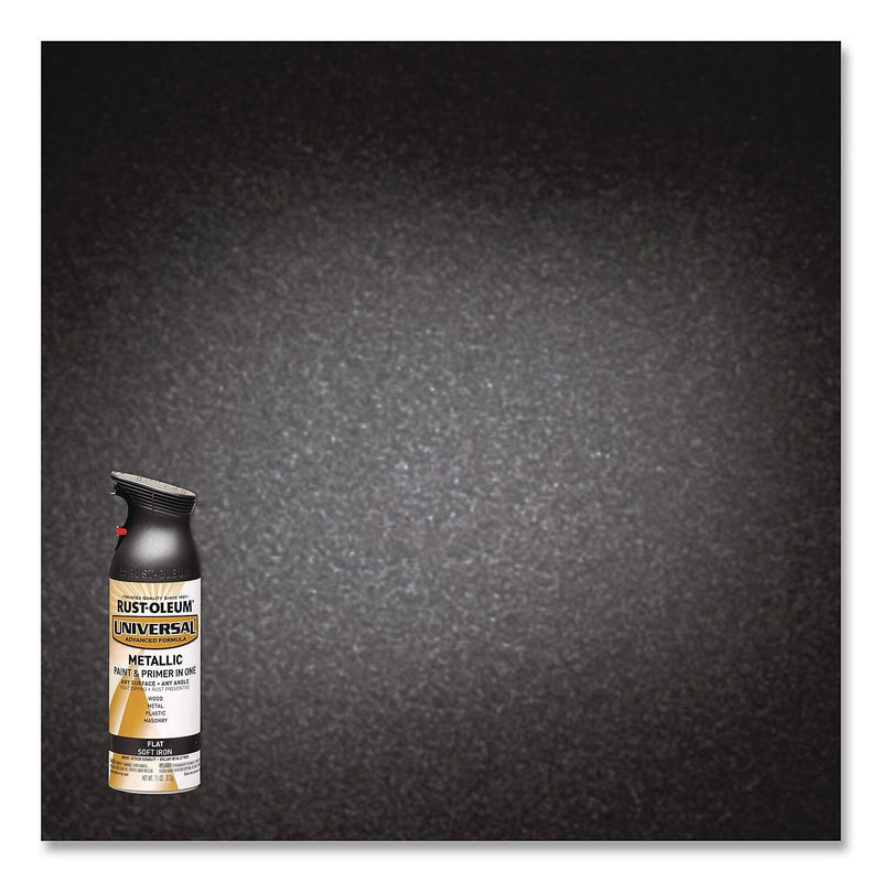 Rust-Oleum Universal Premium Spray Paint, Iron, 12 oz., 6/Carton (271473)