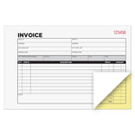 Cosco 2-Part Carbonless Invoices, 5.56" x 8.44", 50 Sets/Book, 5/Pack (074033PK5)