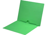 Medical Arts Press End Tab File Folder, Straight Cut, Letter-Size, Green, 50/Box (S-09017-GRN)