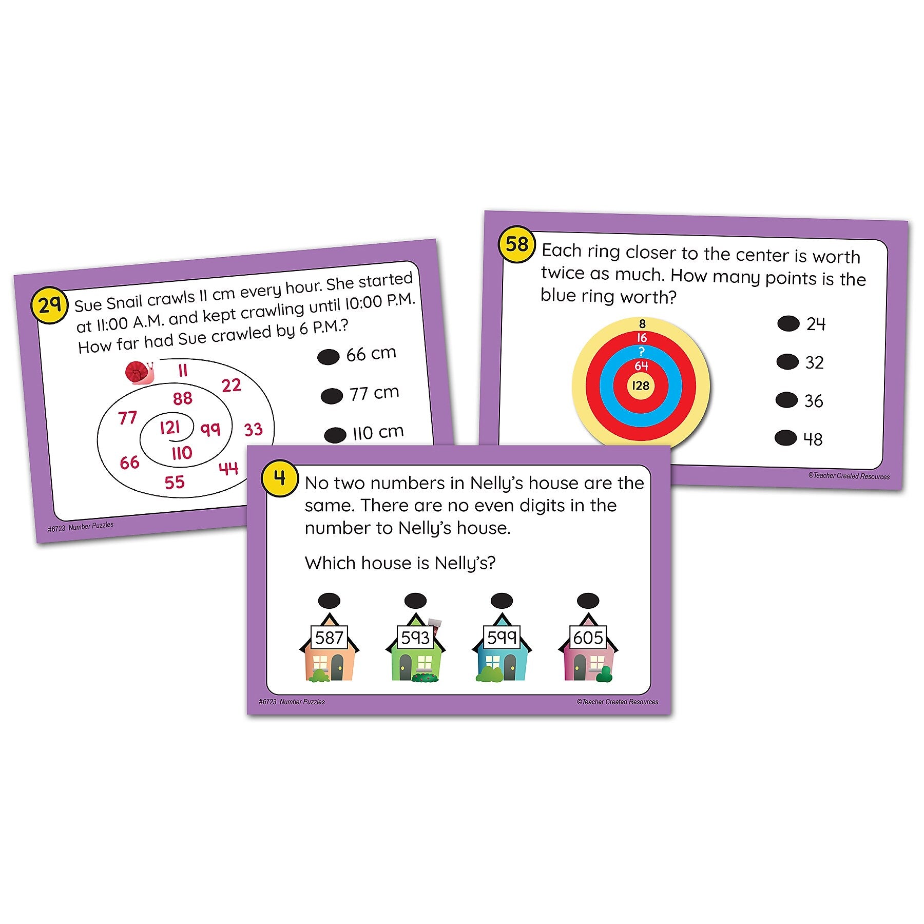 Teacher Created Resources Power Pen Play: Number Puzzles, 53/Pack (TCR6723)
