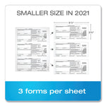 FORM,5 PT FORMS,50/PK,WH