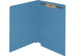 Medical Arts Press Reinforced End Tab File Folder, Straight Cut, Letter-Size, Blue, 50/Box (S-01601-BLU)