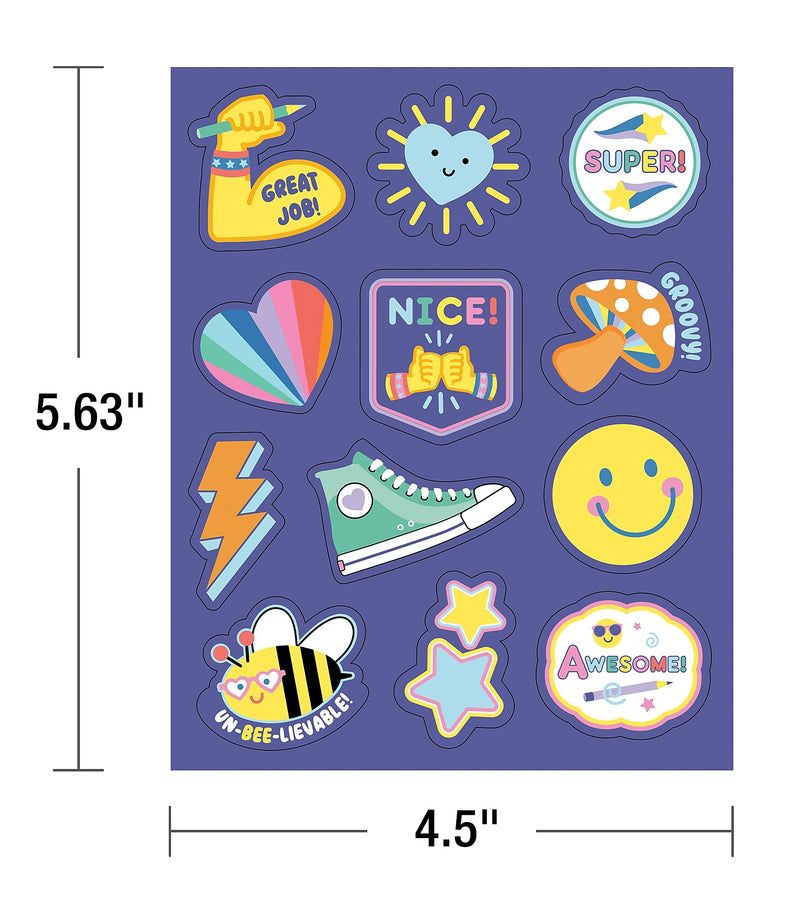 Carson Dellosa Education We Stick Together Motivational Stickers, Multicolored, 72/pack (168329)