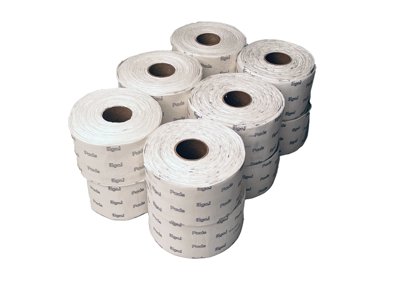 Egal Pads on a Roll, 40 Pads/Roll, 12 Rolls/Carton (1101)