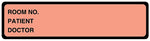 Salmon Binder Label, 5-3/8" x 1-3/8"