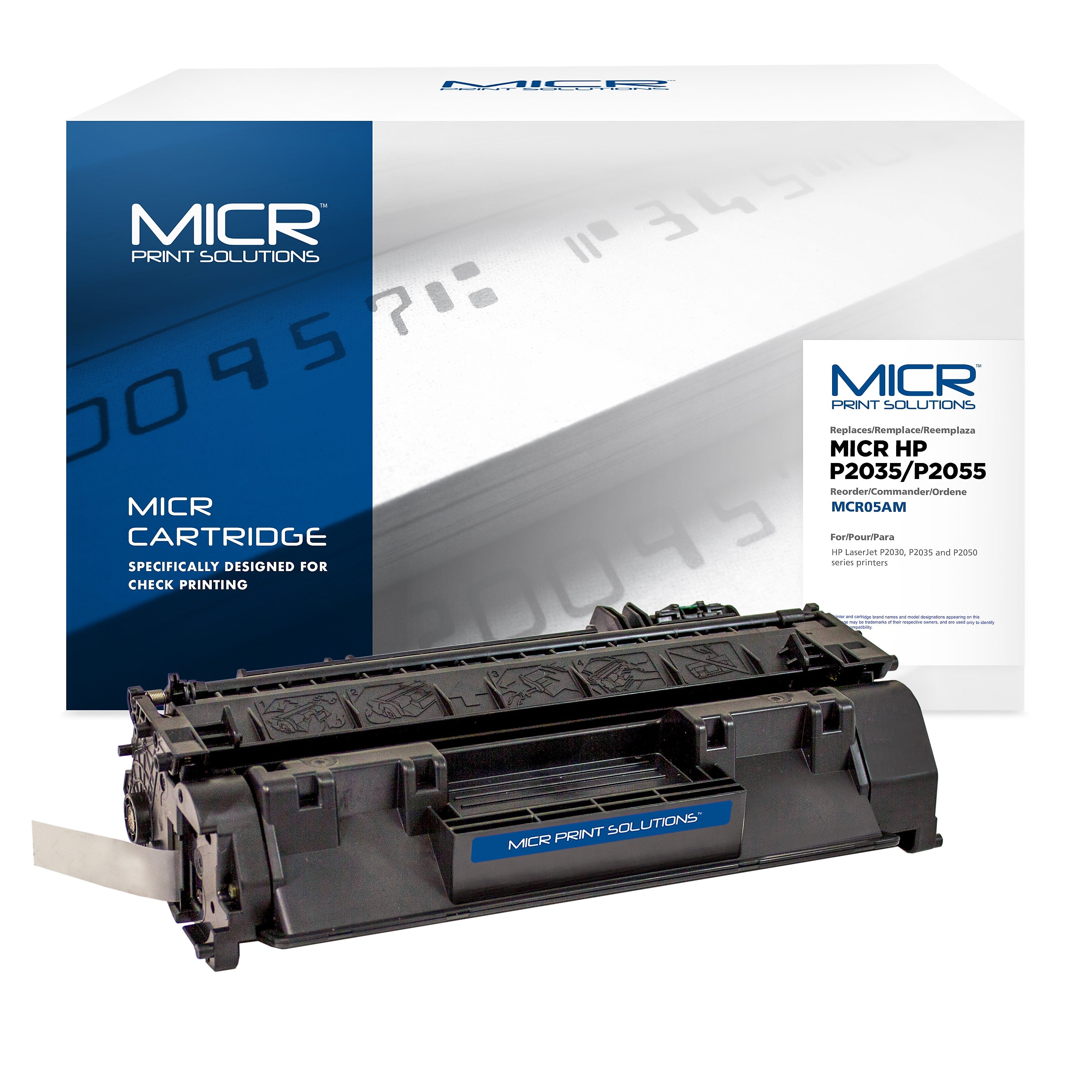 MICR Print Solutions Compatible Black Standard Yield Toner Cartridge Replacement for  HP 05A