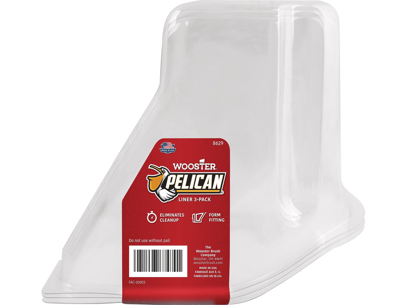 Wooster Brush Pelican Paint Liner, Clear, 18/Pack (0086290000)