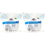 Clorox Healthcare Bleach Germicidal Wipes Refill, 110 Wipes/Container, 2/Pack (30359)