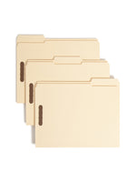 Smead 100% Recycled Classification Folders, Reinforced 1/3-Cut Tab, Letter Size, Manila, 50/Box (14547)
