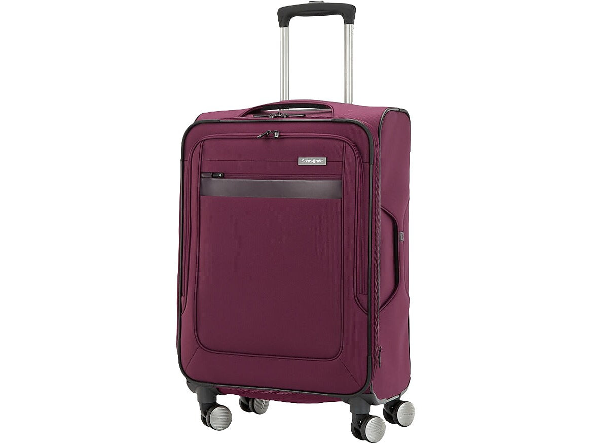 Samsonite Ascella 3.0 23.75" Carry-On Suitcase, 4-Wheeled Spinner, Light Plum (145053-7819)
