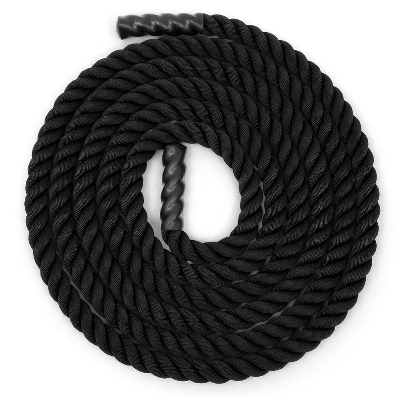 Champion Sports Rhino Poly Training Rope, Black (CHMP284)