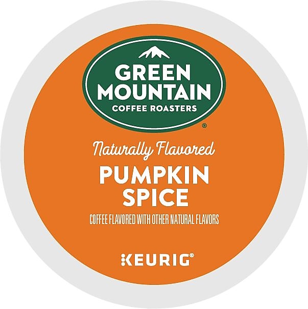Green Mountain Pumpkin Spice Coffee Keurig® K-Cup® Pods, Light Roast, 24/Box (6758)