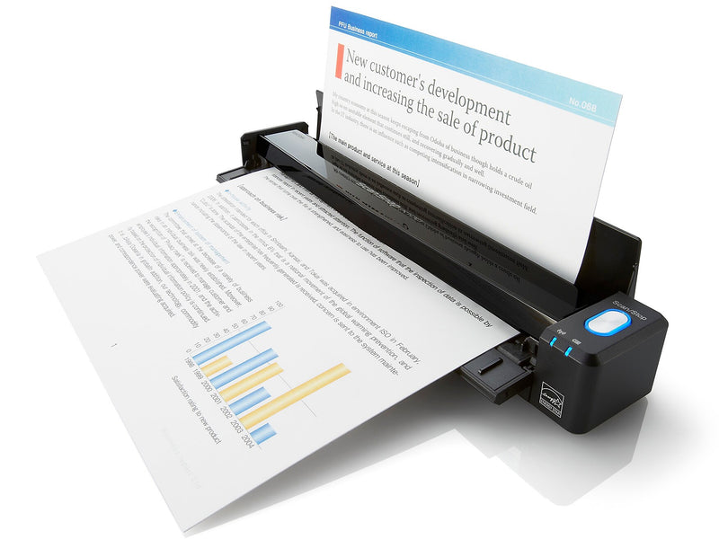 RICOH ScanSnap iX100 Wireless Portable Scanner, Black (PA03688-B005)