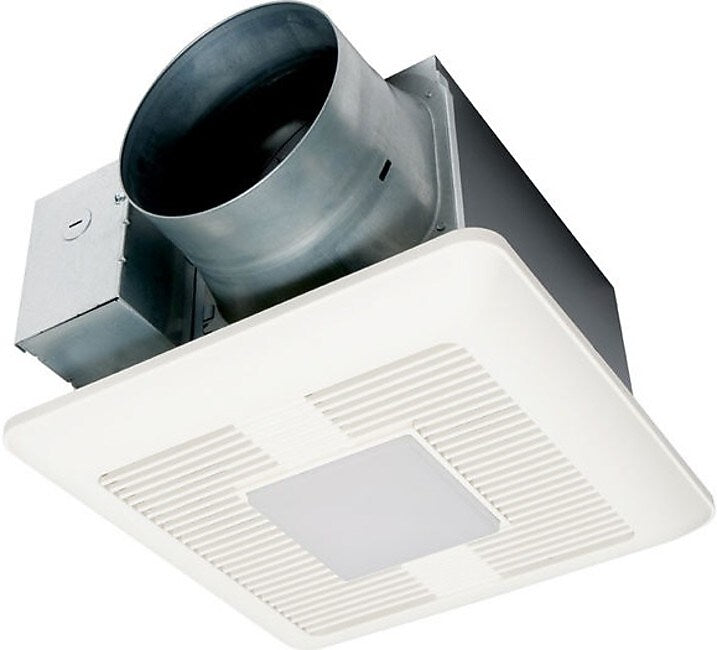 Panasonic WhisperCeiling 5.1" - 6" Traditional Bathroom Fan, White (FV-1115VQL1)