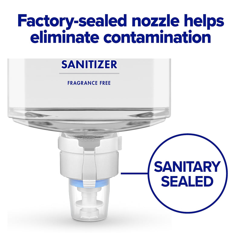 PURELL Advanced 70% Alcohol Foaming Hand Sanitizer Refill for ES8 Dispenser, 1200 mL, 2/Carton (7753-02)