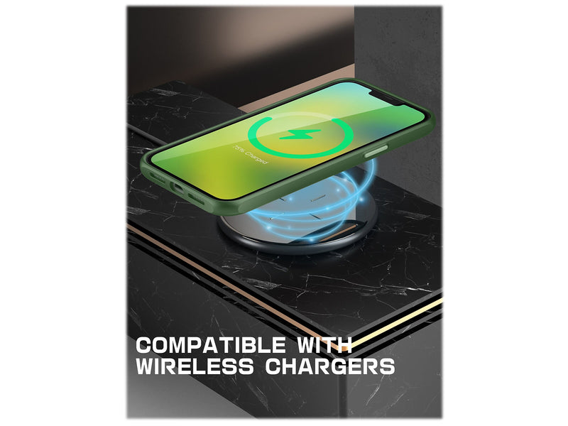 SupCase Unicorn Beetle Green Slim Case for iPhone 14 (SUP-iPhone2021/22-6.1-UBStyle-Jasper)