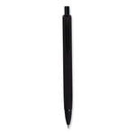 U Brands Cambria Soft Touch Mechanical Pencil, 0.7 mm, HB (#2), Black Lead, Black Barrel, 12/Pack